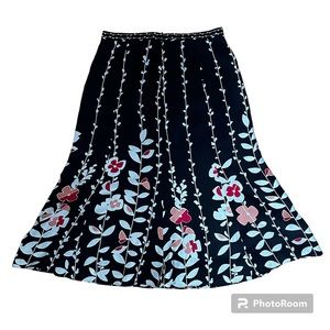 Talbots 100% silk skirt.